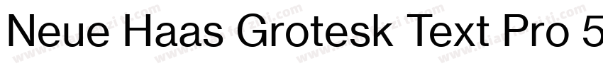 Neue Haas Grotesk Text Pro 55 Roman字体转换